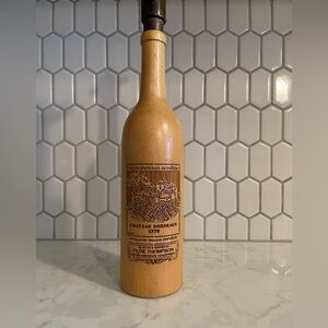 Thompson Vintage-Style Natural Wood Pepper Mill